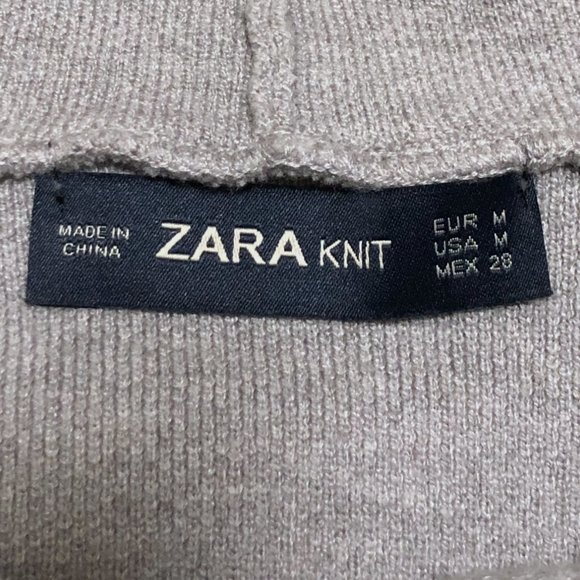 Zara Gray Embellished Hoodie Sweater - Picture 7 of 9
